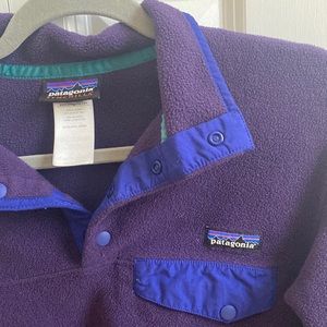 Patagonia Synchilla Purple Fleece | S